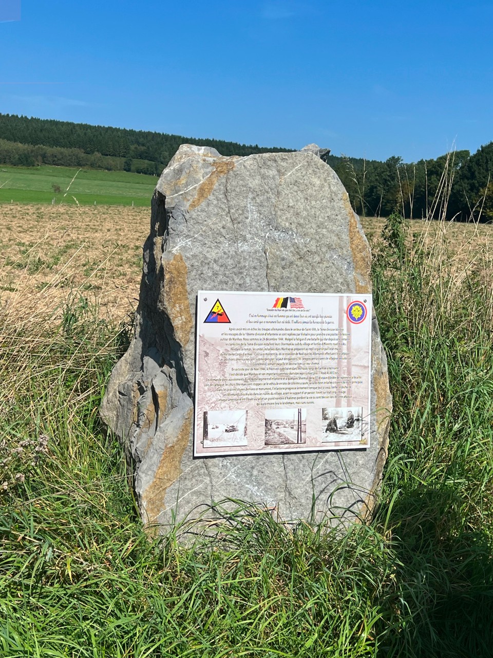 Denkmal für die 7. Panzerdivision und die 106. Infanteriedivision