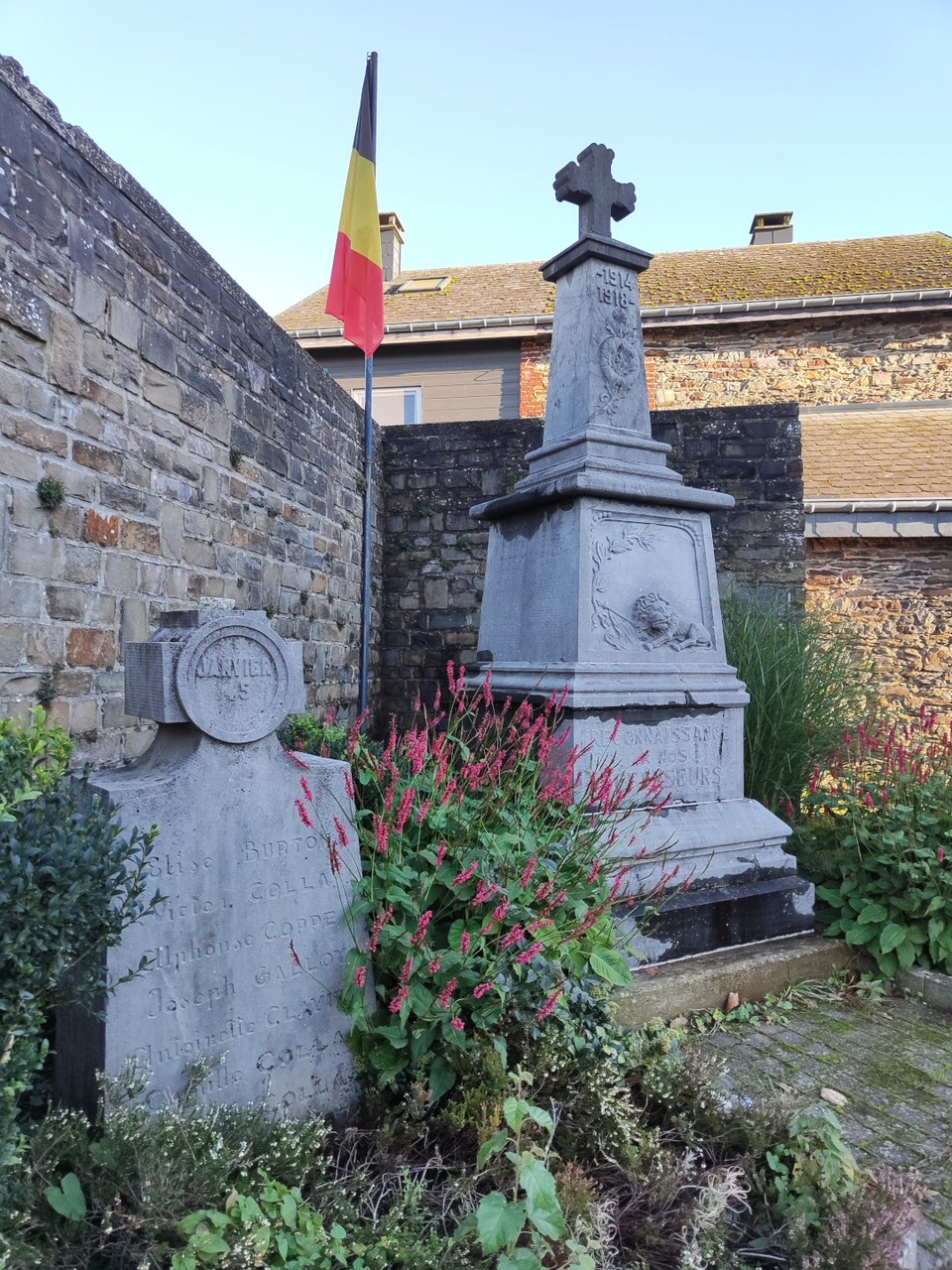 Das Dorf Bérismenil in der Ardennenoffensive