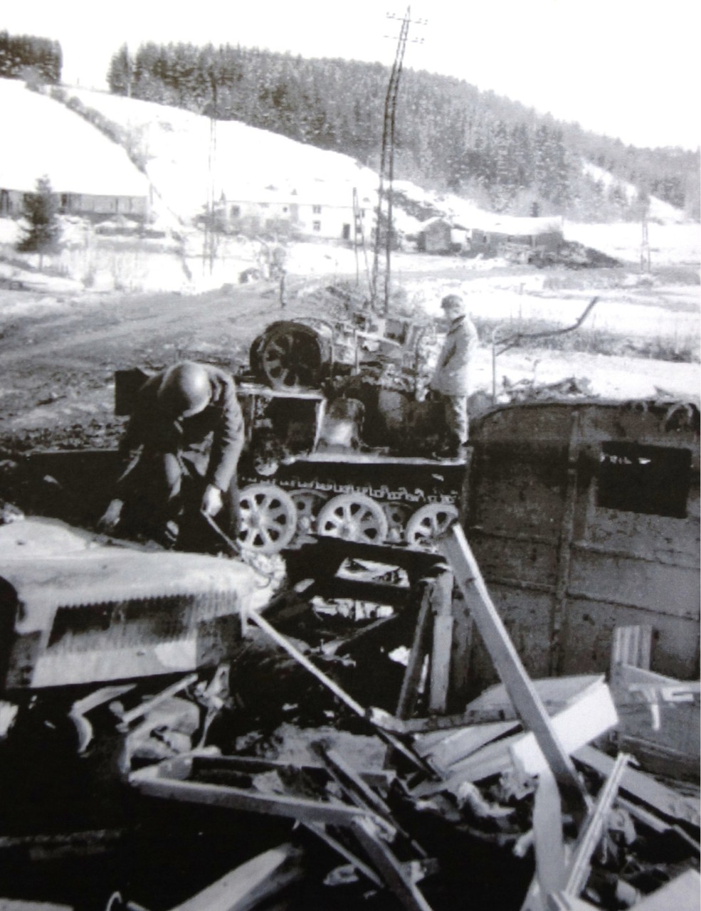 Der Rückzugsweg Wibrin–Achouffe