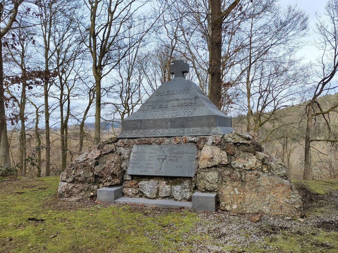 Denkmal für die heldenhaften Widerstandskämpfer von Erezée   