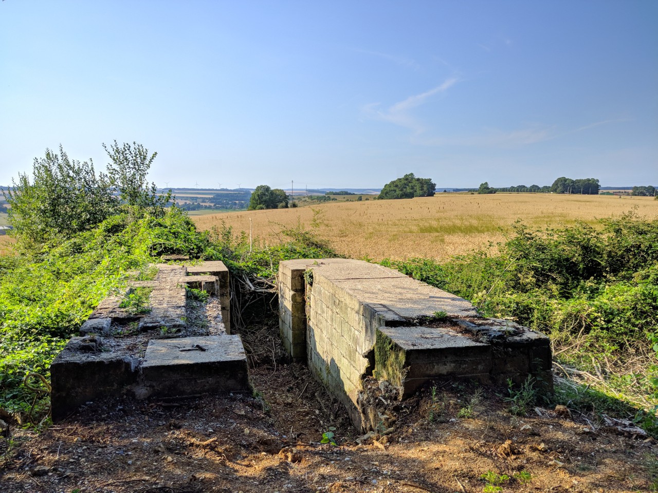 Mont Gournoy - V1 launch base