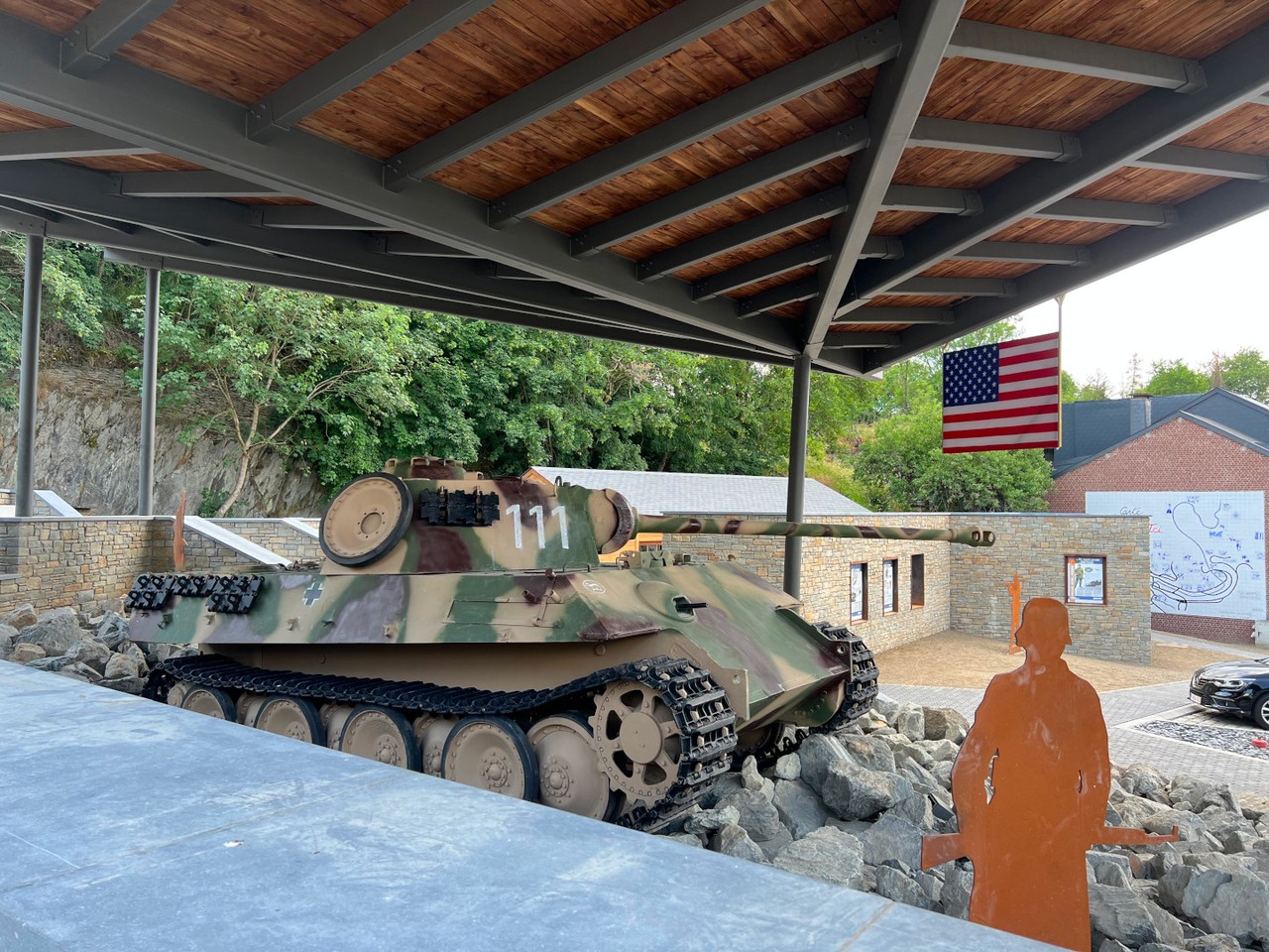 Der Panther-Panzer von Houffalize