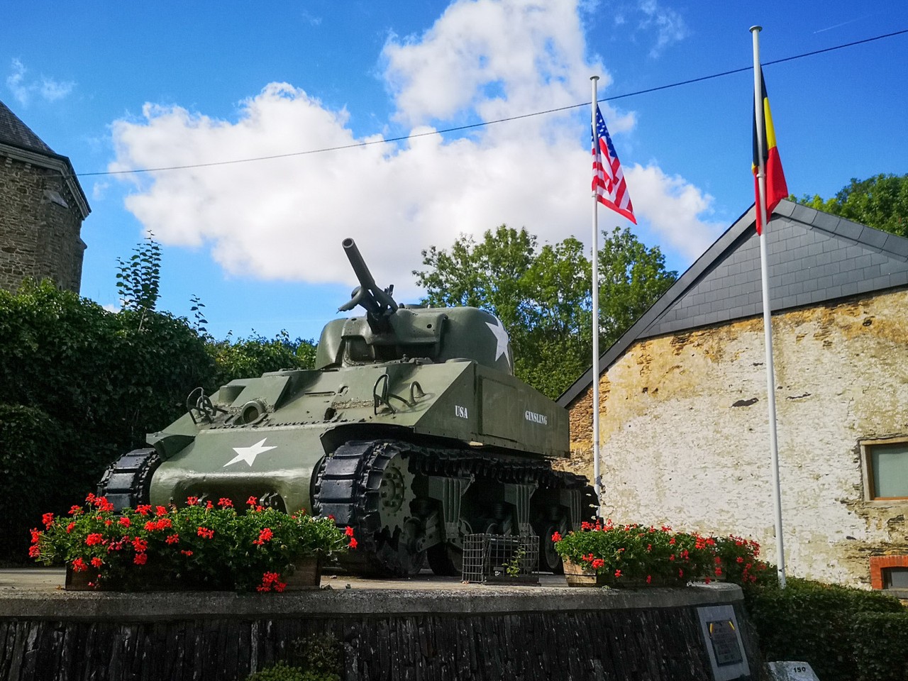 Der Sherman-Panzer von Wibrin