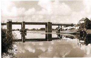 The bridge at Kootstertille: springboard to Dokkum