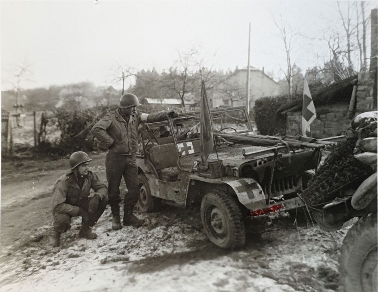 Der Angriff auf das Dorf Sadzot