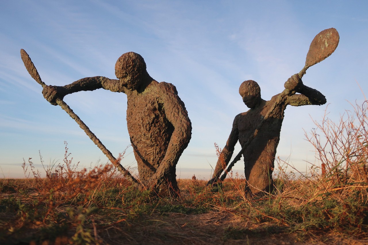 Giving way to the wall