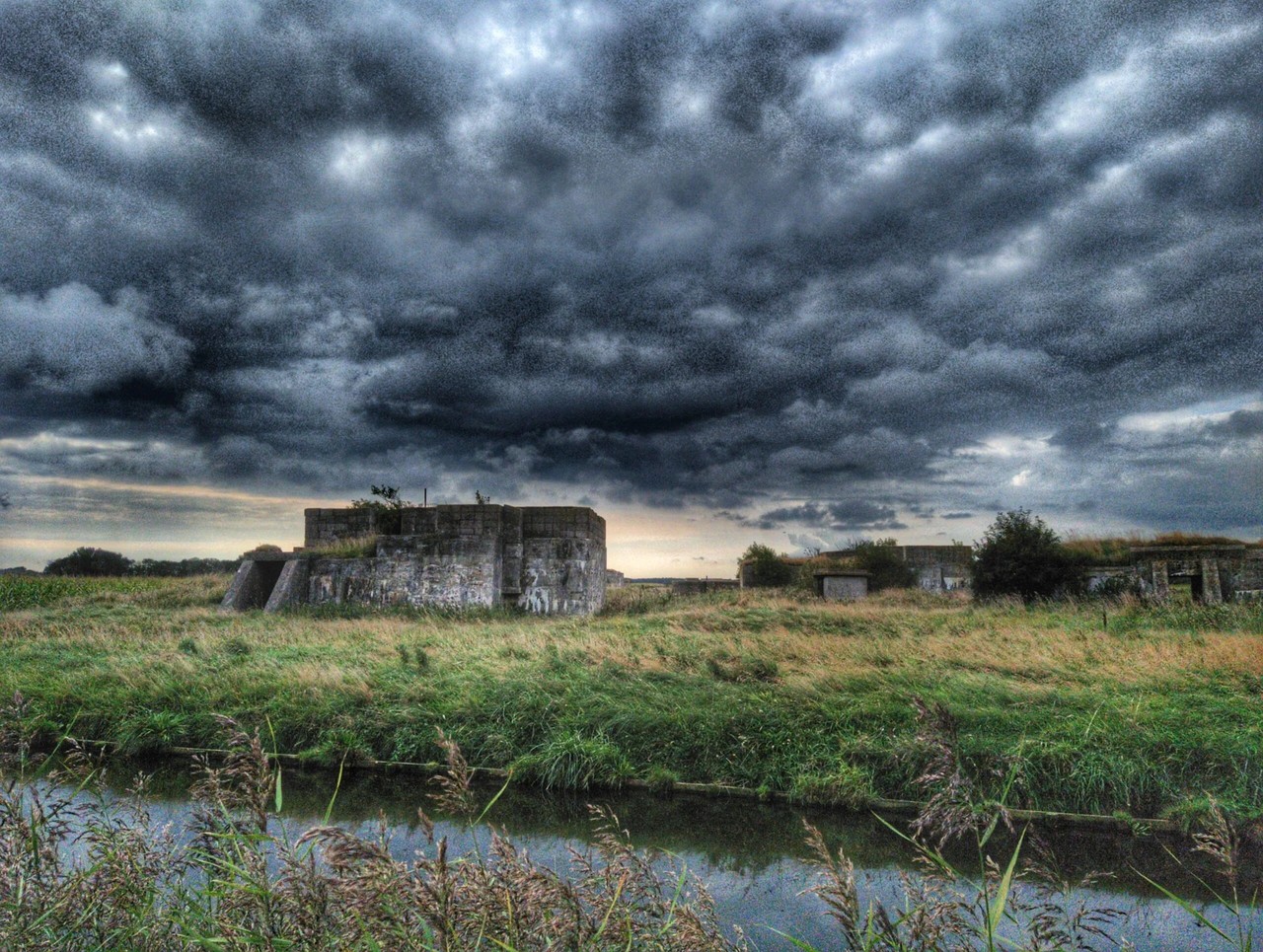 Bunkerdorp WN 4: air defense bunkers