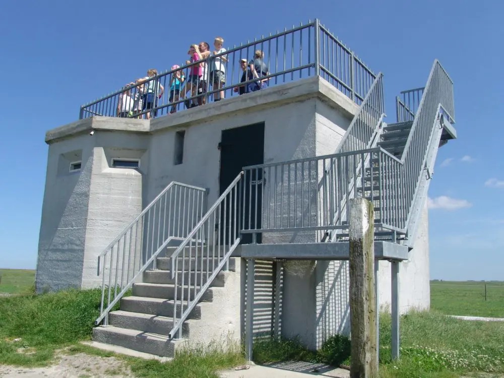 German bunker and training ground Noarderleech