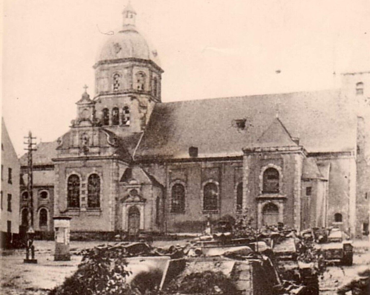 The liberation of Würselen during the Battle of Aachen