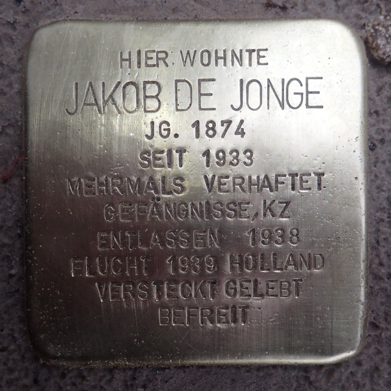 Jakob de Jonge: the Jewish entrepreneur