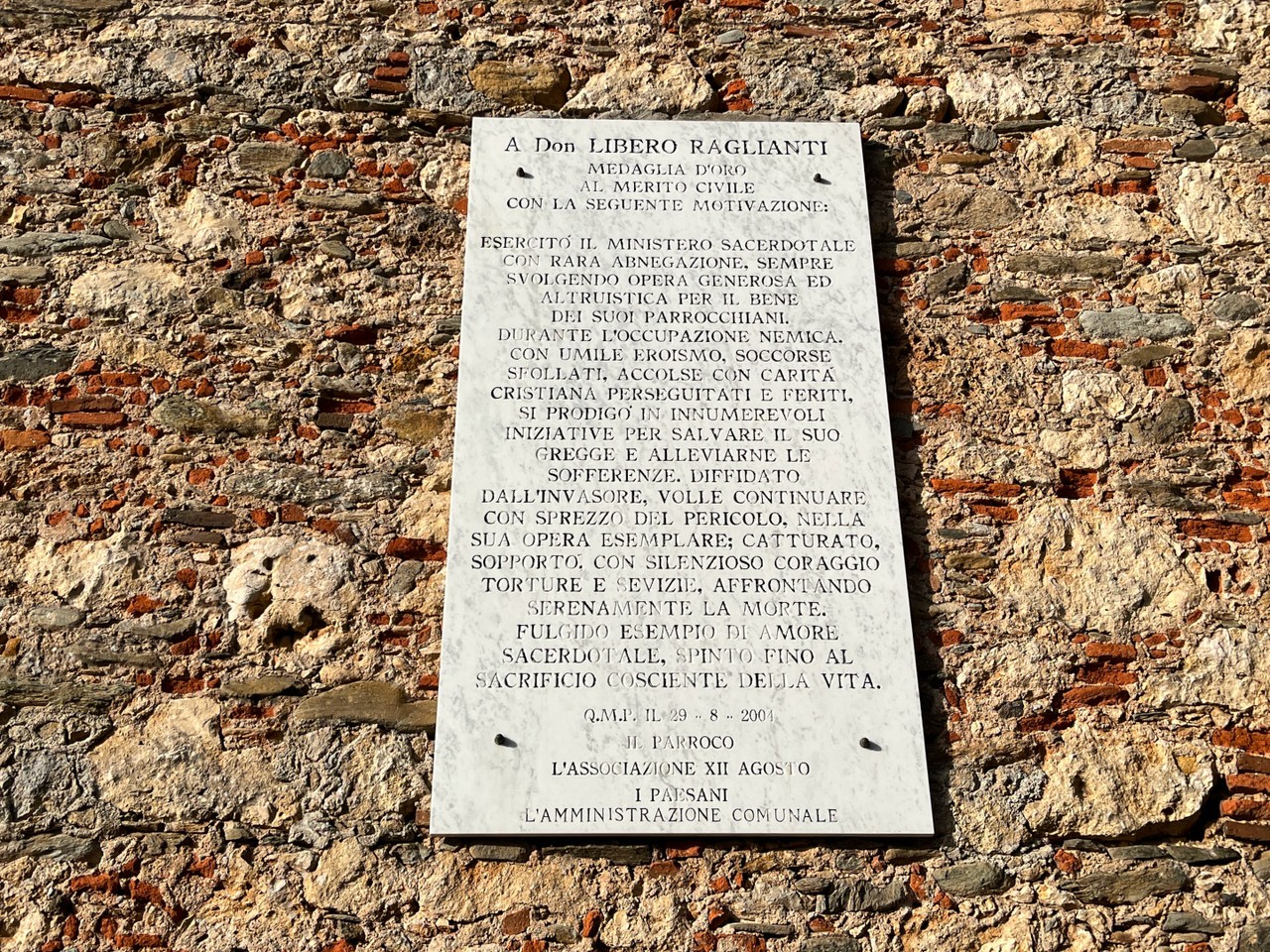 Father Libero Raglianti