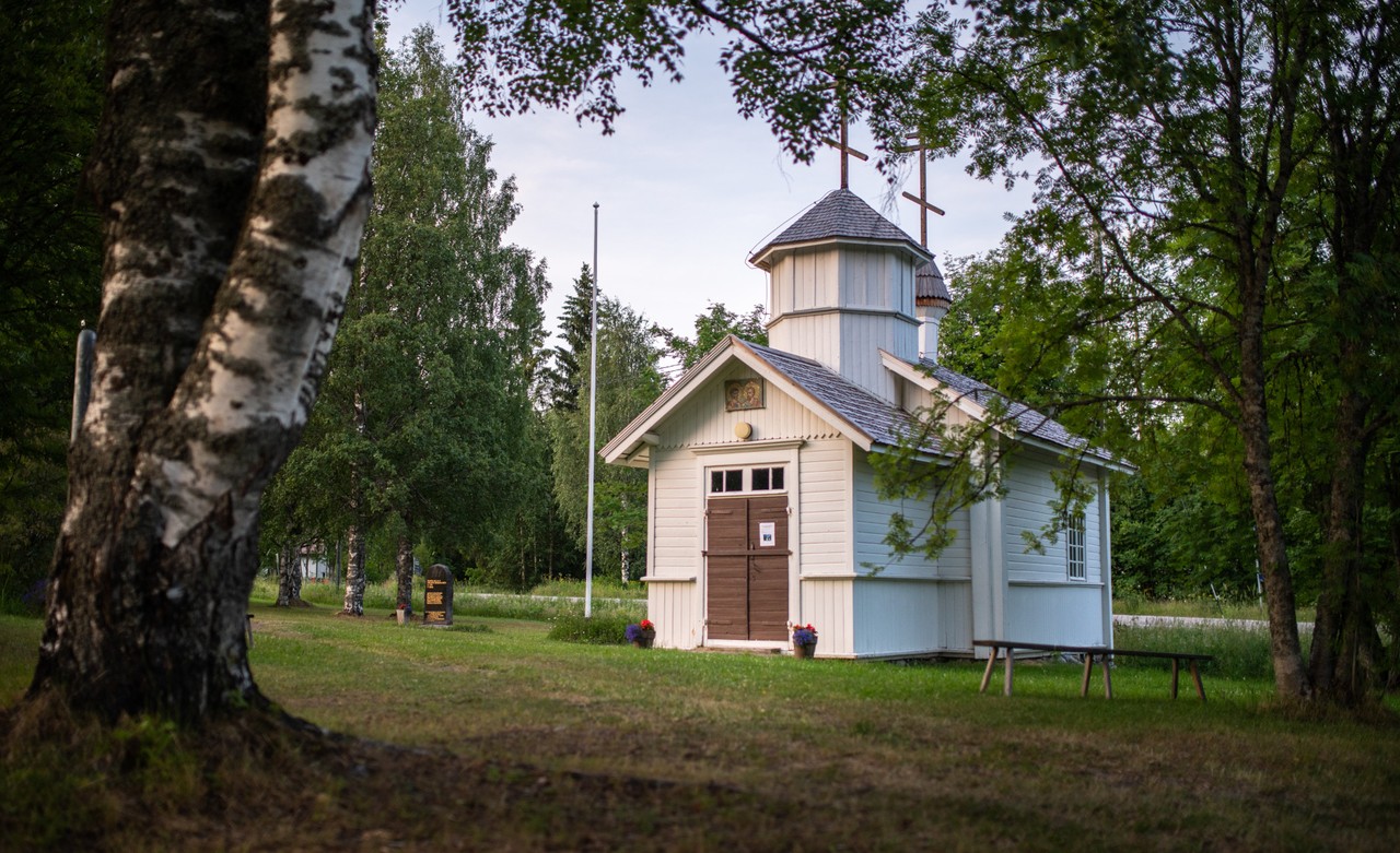 Chapelle orthodoxe et poste d'observation de Hattuvaara