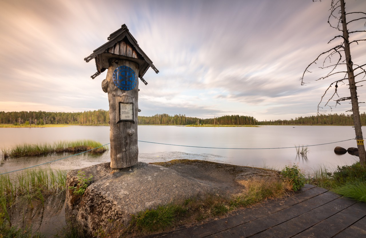 Le point le plus à l'est de la Finlande