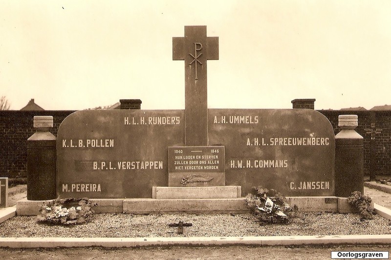 War victims in Reuver