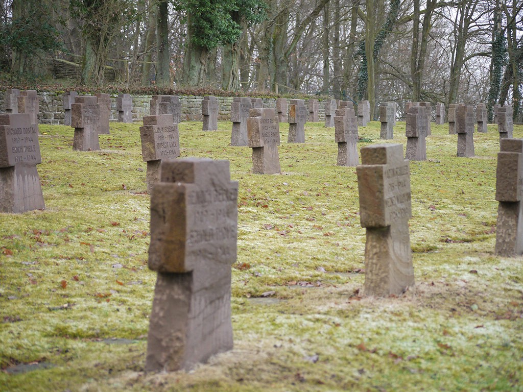 Kriegsgräberstätte in der Abtei Mariawald