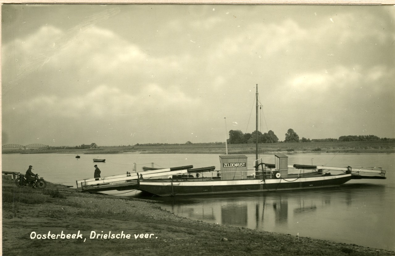 The Driel ferry - disabled for the Germans and unusable for the Poles