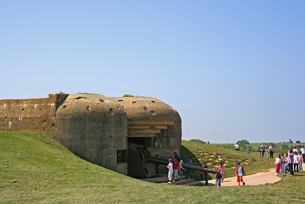 Atlantic wall in Normandy