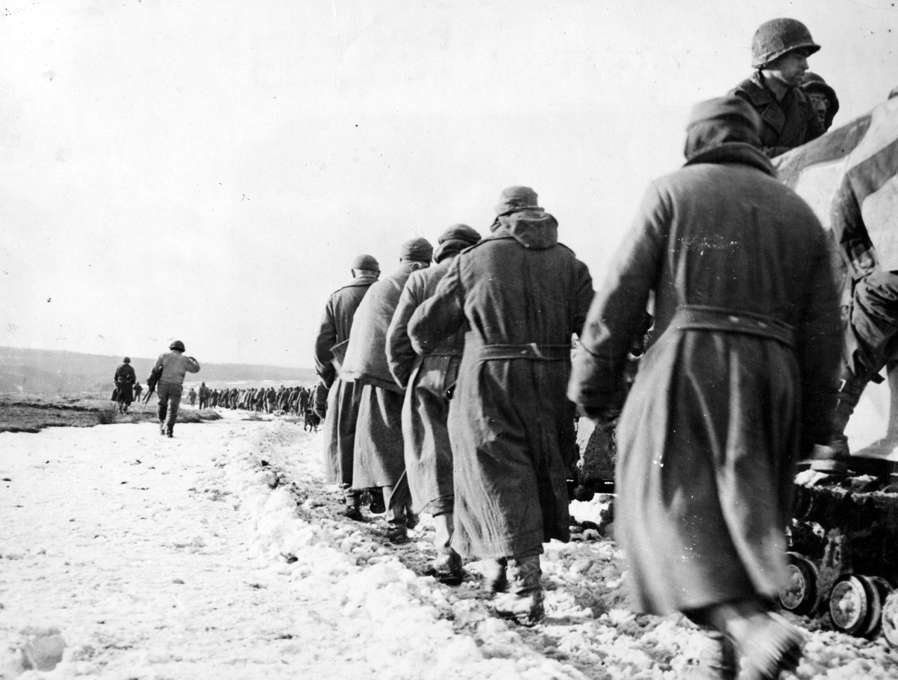 German prisoners of war put to work
