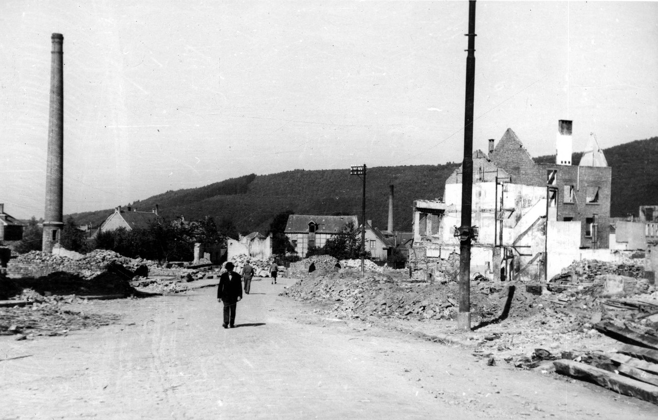 The bombing of Malmedy