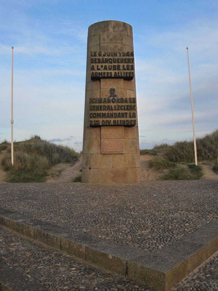 Monument to the second armoured division