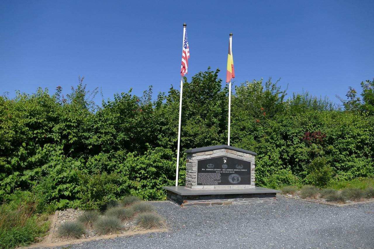 Monument to the 326th Airborne Medical Company