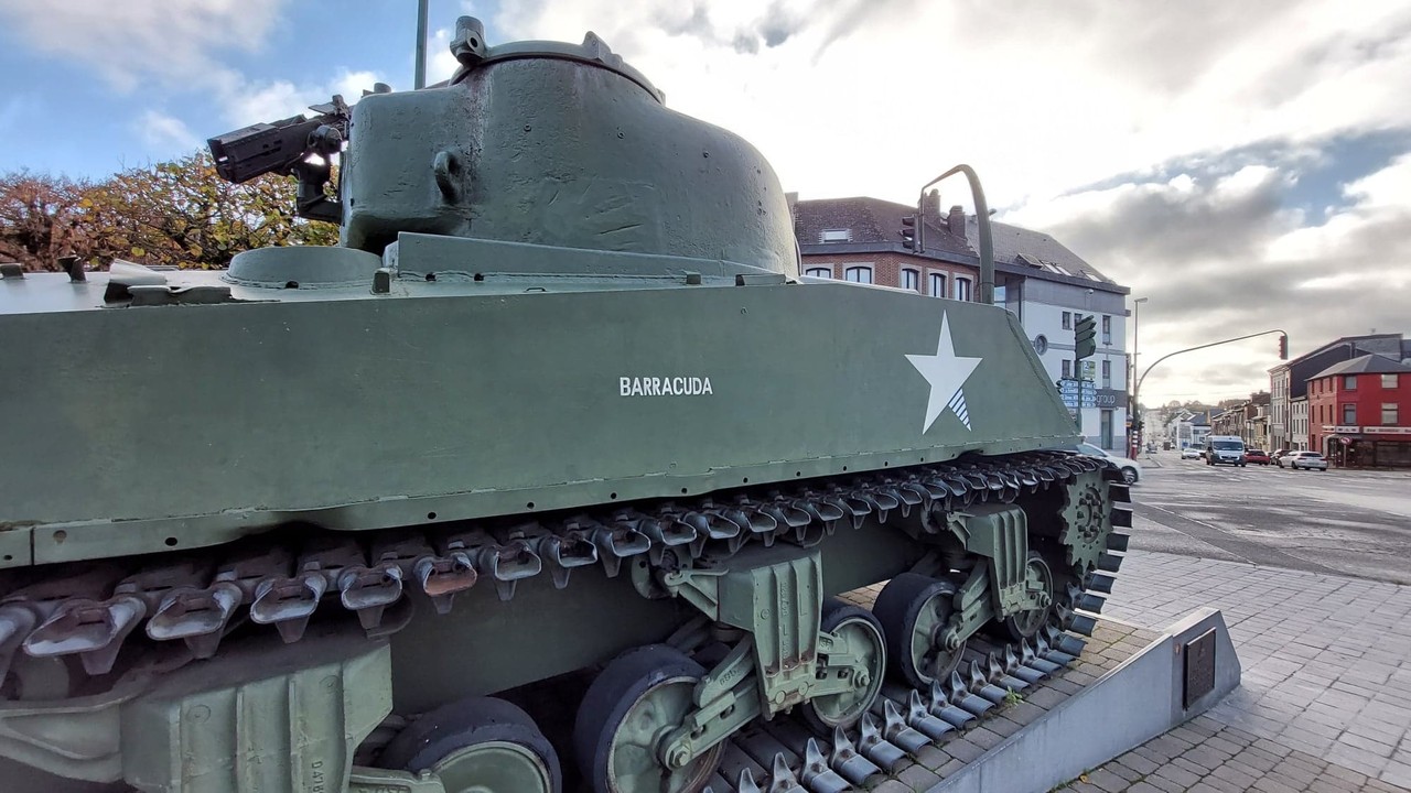 The Sherman ‘Barracuda’ tank 