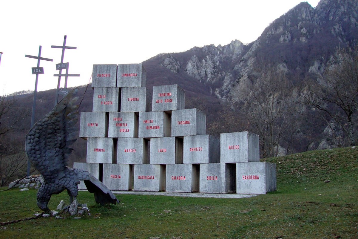 Monte Marrone - Denkmal für das italienische Befreiungskorps