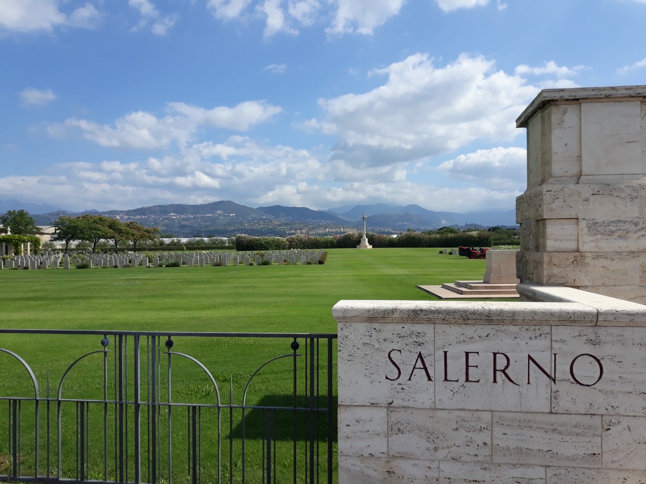 Britisher Soldatenfriedhof Salerno