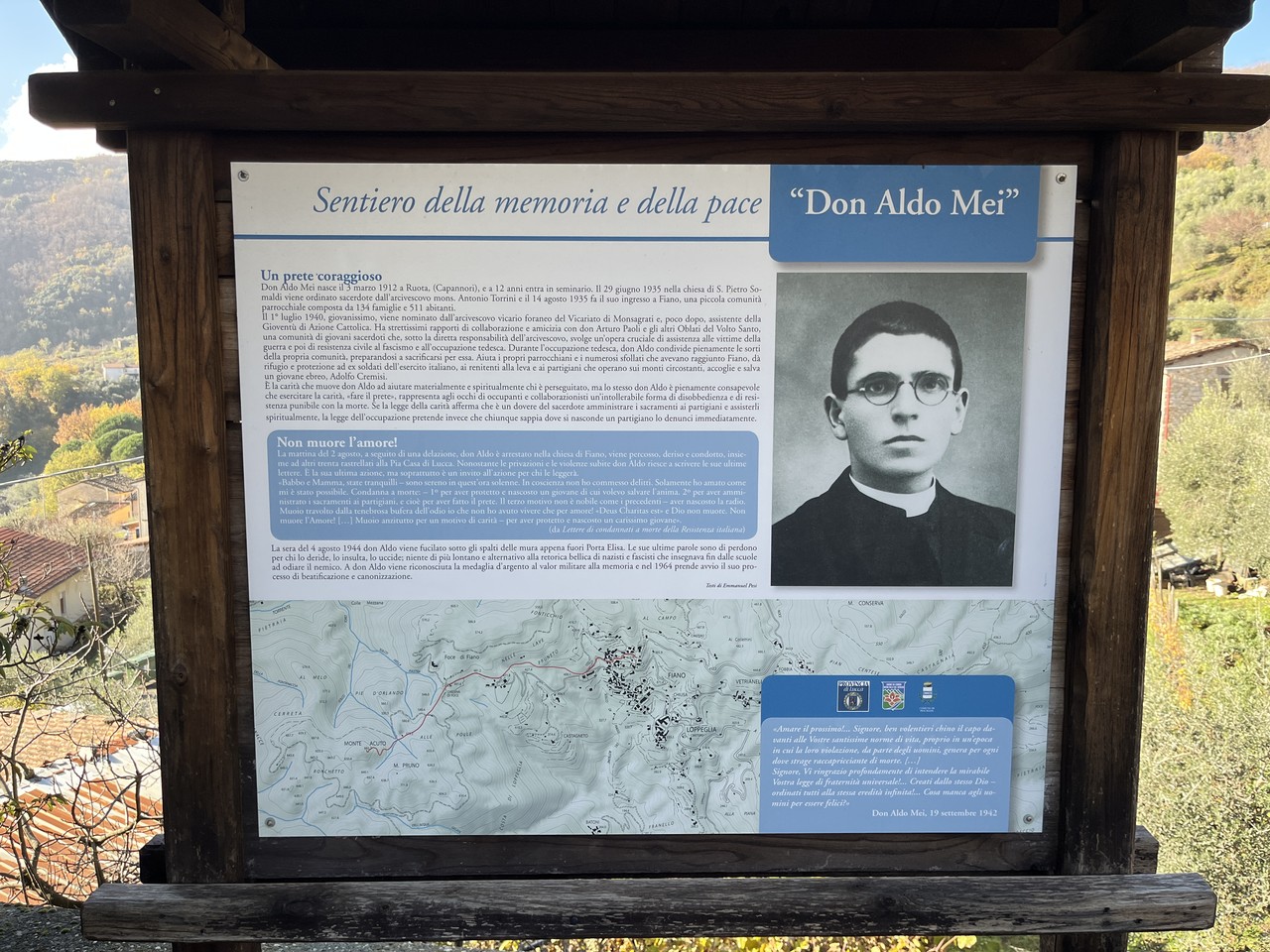 Tomb of Father Aldo Mei