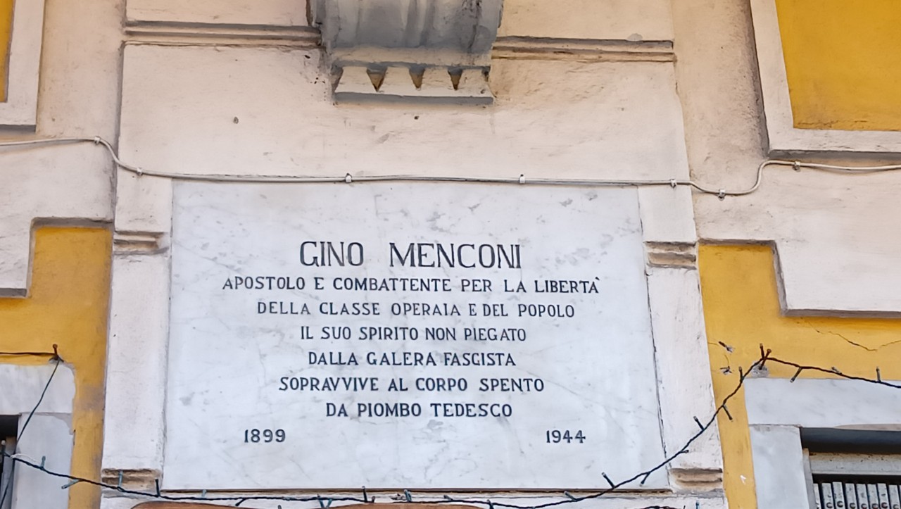 The assasination of Gino Menconi