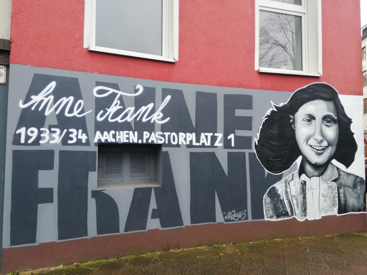 Anne Frank's stay in Aachen