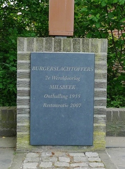 Monument Civilian Casualties Milsbeek