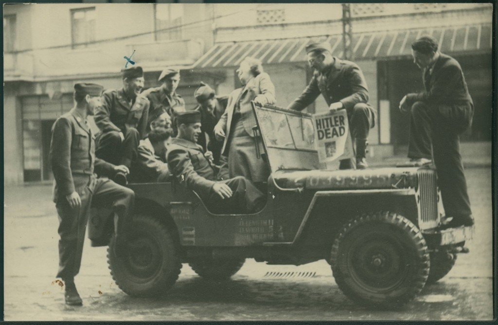 Arrival of US troops in Eupen