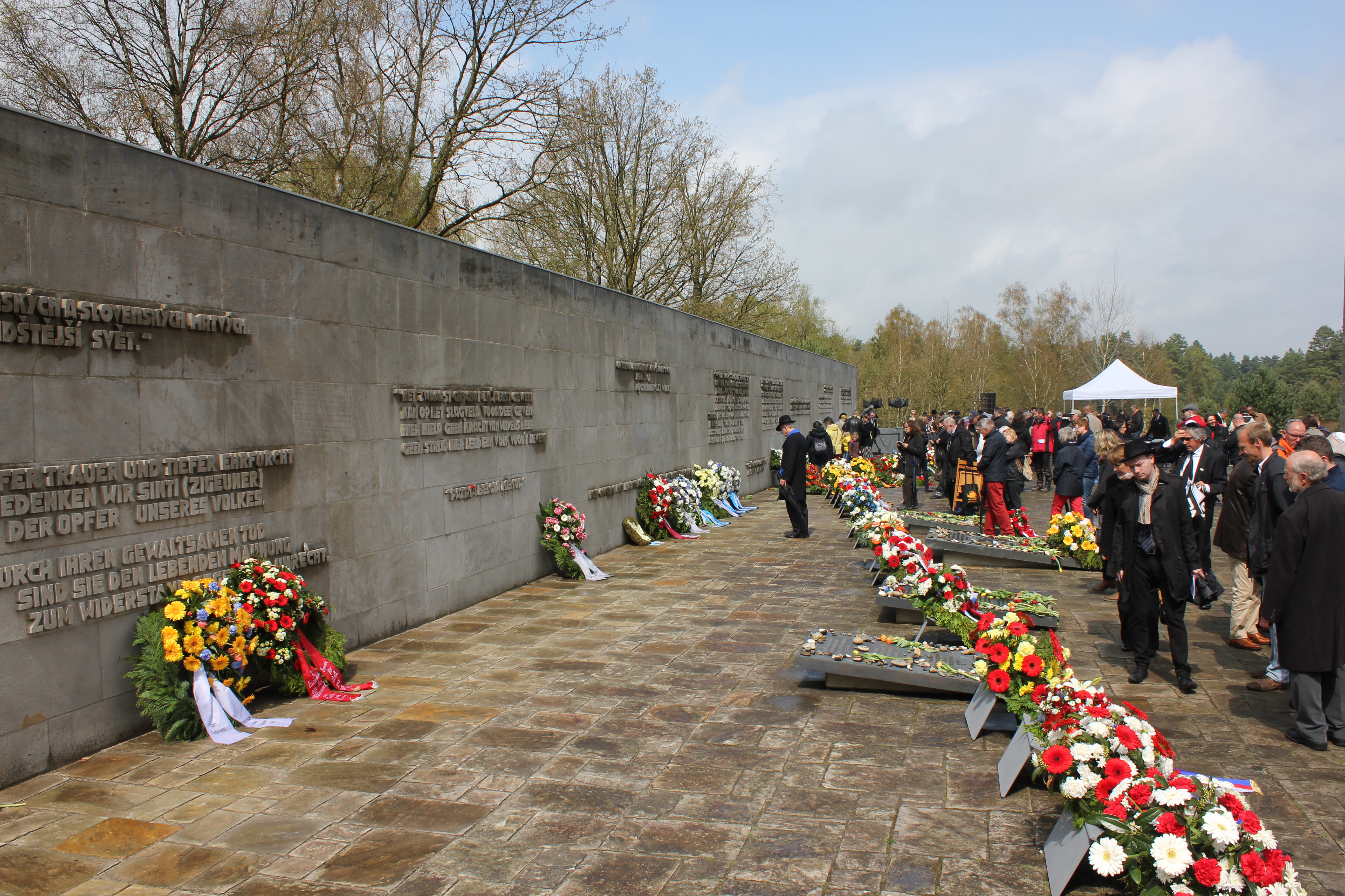 Bergen Belsen Memorial Anne Frank Platz Lohheide